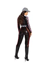 Adult Glam Racer Babe Women Costume