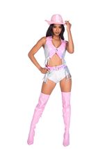 Adult Space Cowgirl Babe Women Costume