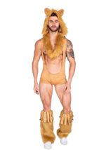 King Of The Jungle Lion Men Costume