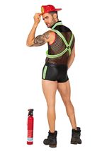 Adult Fireman Fever Men Costume