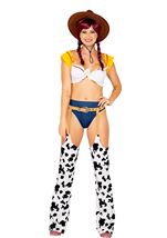 Adult Playful Cowgirl Women Costume