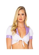 Schoolgirl Collared Tie Top 