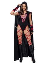 Adult Dragon Fire Ninja Women Costume