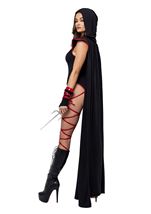 Adult Dragon Fire Ninja Women Costume