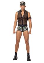 Sergeant Stud Army Men Costume