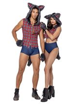 Adult Sultry Shewolf Women Costume