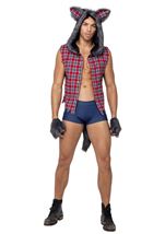 Adult Full Moon Werewolf Men Costume