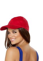 Baseball Style Women Red Hat