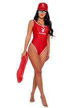 Adult Playboy Beach Patrol Women Costume