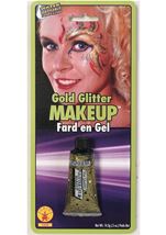 Gold Glitter Makeup