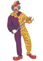 Smiley The Clown Men Costume