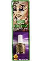 Gold Glitter Nail Polish