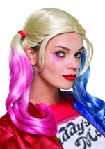 Harley Quinn Woman Wig