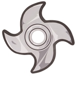 Skylanders Stink Bomb Ninja Star 