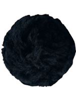 Plush Black Bunny Tail Jumbo