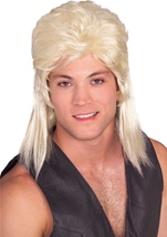 Mullet Men Wig Blonde