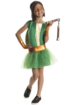 Kids Michaelangelo Ninja Turtle Girls Costume