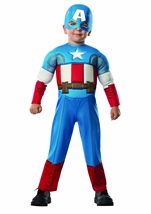 Captain America Toddler Muscle Chest Costume