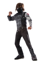 Winter Soldier Muscle Chest Boys Costume