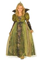 Forest Queen Girls Costume