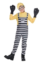 Kids  Jail Minion Tom Boys Costume