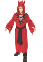 Devil Skeleton Robe Boys Costume
