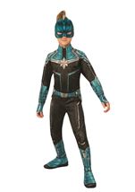 Kids Captain Marvel Girls Kree Costume