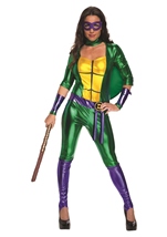 Adult Donatello Women Ninja Turtle Bodysuit Costume
