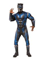 Battle Suit Black Panther Men Costume
