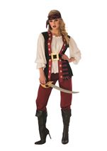 Lusty Pirate Woman Costume