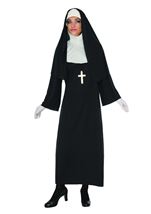 Nun Woman Classic Costume