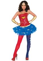 Wonder Woman Sequin Corset