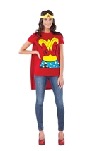 Wonder Woman T Shirt Costume