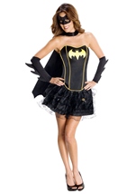Batgirl Corset Women Costume