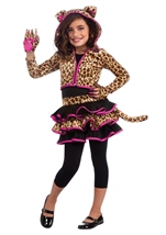 Leopard Hoodie Girls Costume