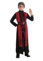 Gothic Priest Boys Costume