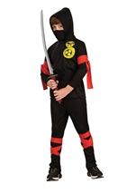 Boys Black Ninja Costume