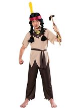 Native American Warrior Boys Costume