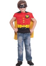 Robin Muscle Chest Boys Costume