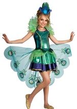 Cute Peacock Girls Costume