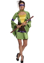 Donatello Women Ninja Turtle Kimono Costume