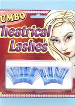 Blue Jumbo Theatrical Women Eye Lashes