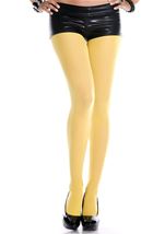 Sunshine Mardi Gras Yellow Women Tights