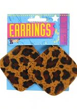 Retro Wildcat Leopard Print Women Earrings