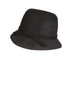 Flapper Hat Black