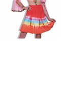 Adult Dream Hippie Tie Dye Women Mini Skirt