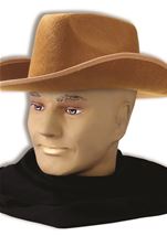 Felt Cowboy Hat Brown