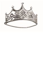 Child Royal King Crown Silver