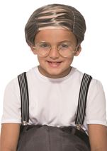 Kids Old Uncle Child Wig