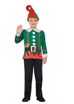 Kids Elf Sublimation Unisex Costume Shirt